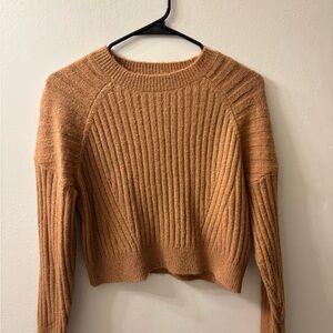 Sophie Rue Ribbed Knit Sweater - Brown